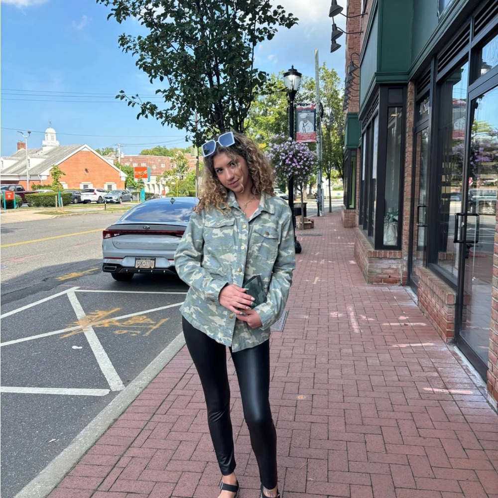 LIGHT CAMO DENIM JACKET - Picture 2 of 2